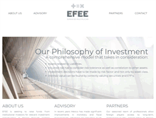 Tablet Screenshot of efee.com.mx